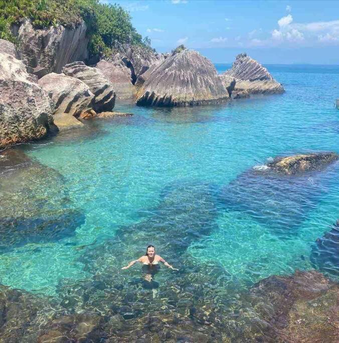 Novo-Refugio Do Arquiteto - Casa Coqueiro, 4 Minutos Caminhando Ate A Praia ساو سيباستياو المظهر الخارجي الصورة